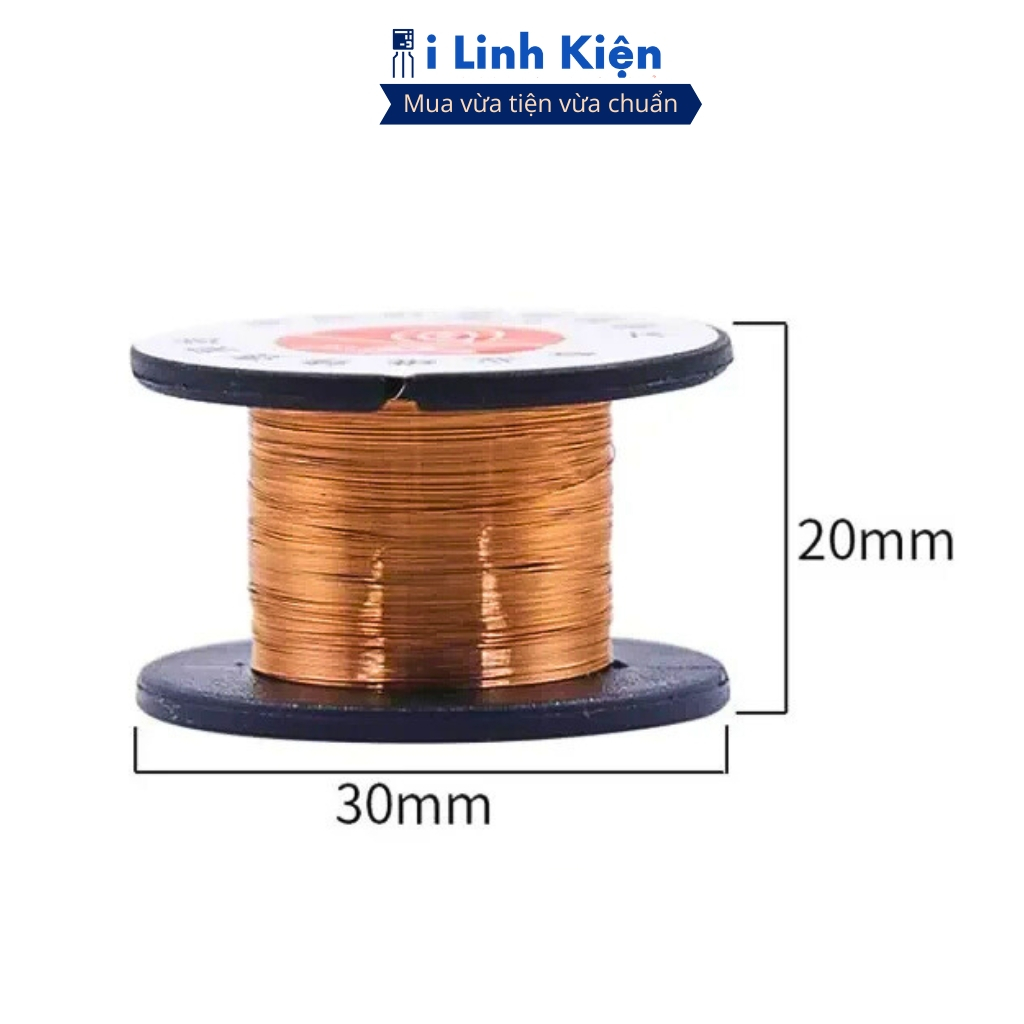 Dây câu mạch nối mạch 1 lõi nhỏ 0.1mm chất lượng tốt chính hãng ILinhkien