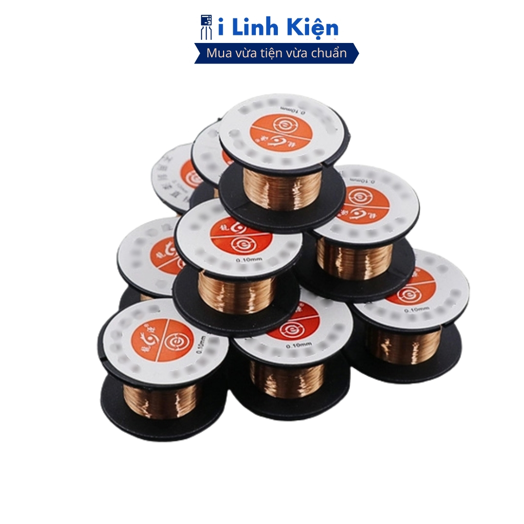 Dây câu mạch nối mạch 1 lõi nhỏ 0.1mm chất lượng tốt chính hãng ILinhkien