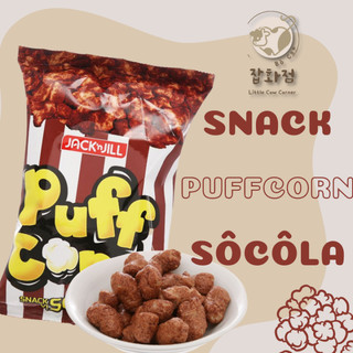 Bim bim Snack Puff Corn vị sô cô la gói 35g/gói Bim bim socola