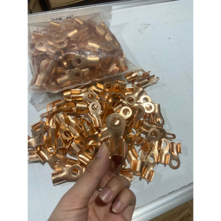 Đầu cốt đồng, đầu cốt dây bình ắc quy cốt 8 và 10 loại dày ( giá bán 1 chiếc)