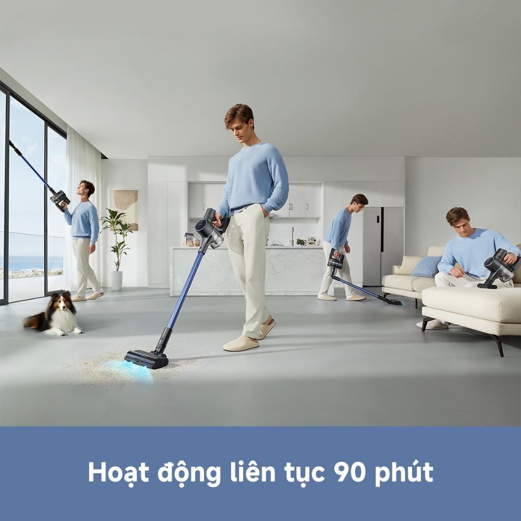 Ảnh Máy hút bụi không dây Mova S4 Detect - Hàng chính hãng - Bảo hành 12 tháng 3