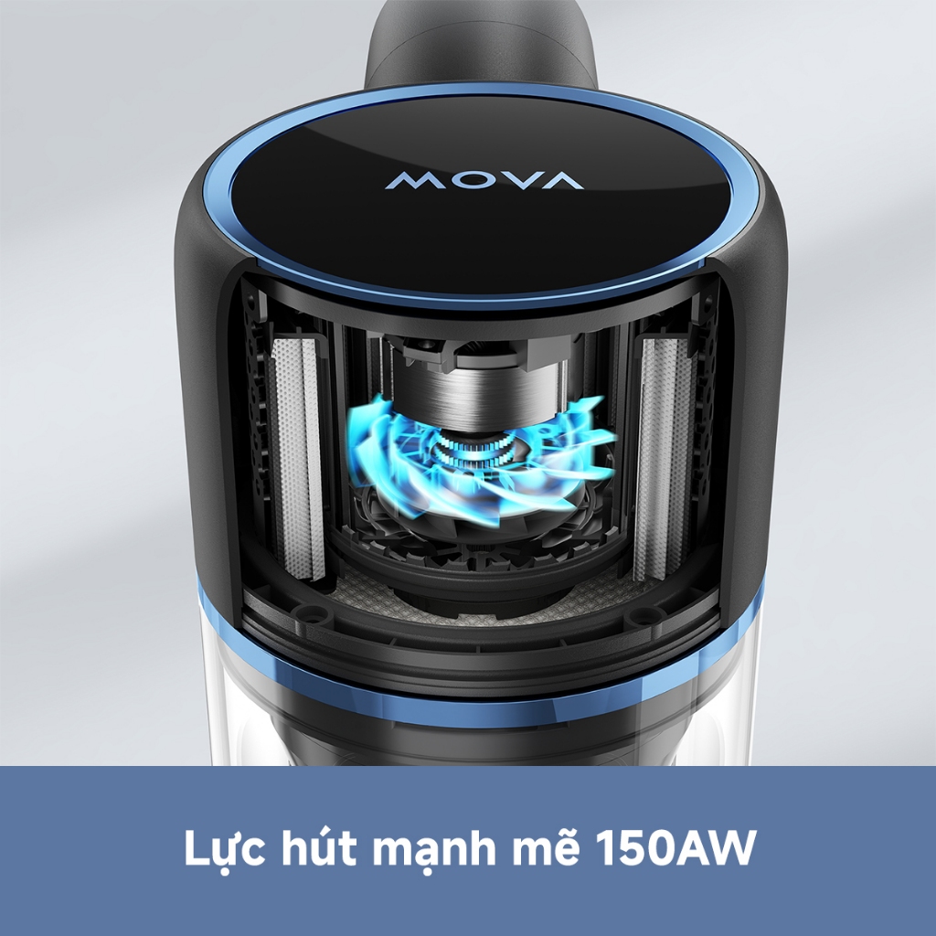 Ảnh Máy hút bụi không dây Mova S4 Detect - Hàng chính hãng - Bảo hành 12 tháng 2