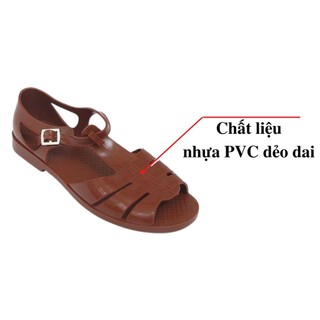 Dép Rọ III Nam Hoa San size 37-44, dép nhựa cao cấp