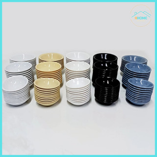 10 Chén mini chấm nước tương, nước mắm, gia vị màu đá xanh cứng, khó bể, chịu nhiệt tốt - Hùng home