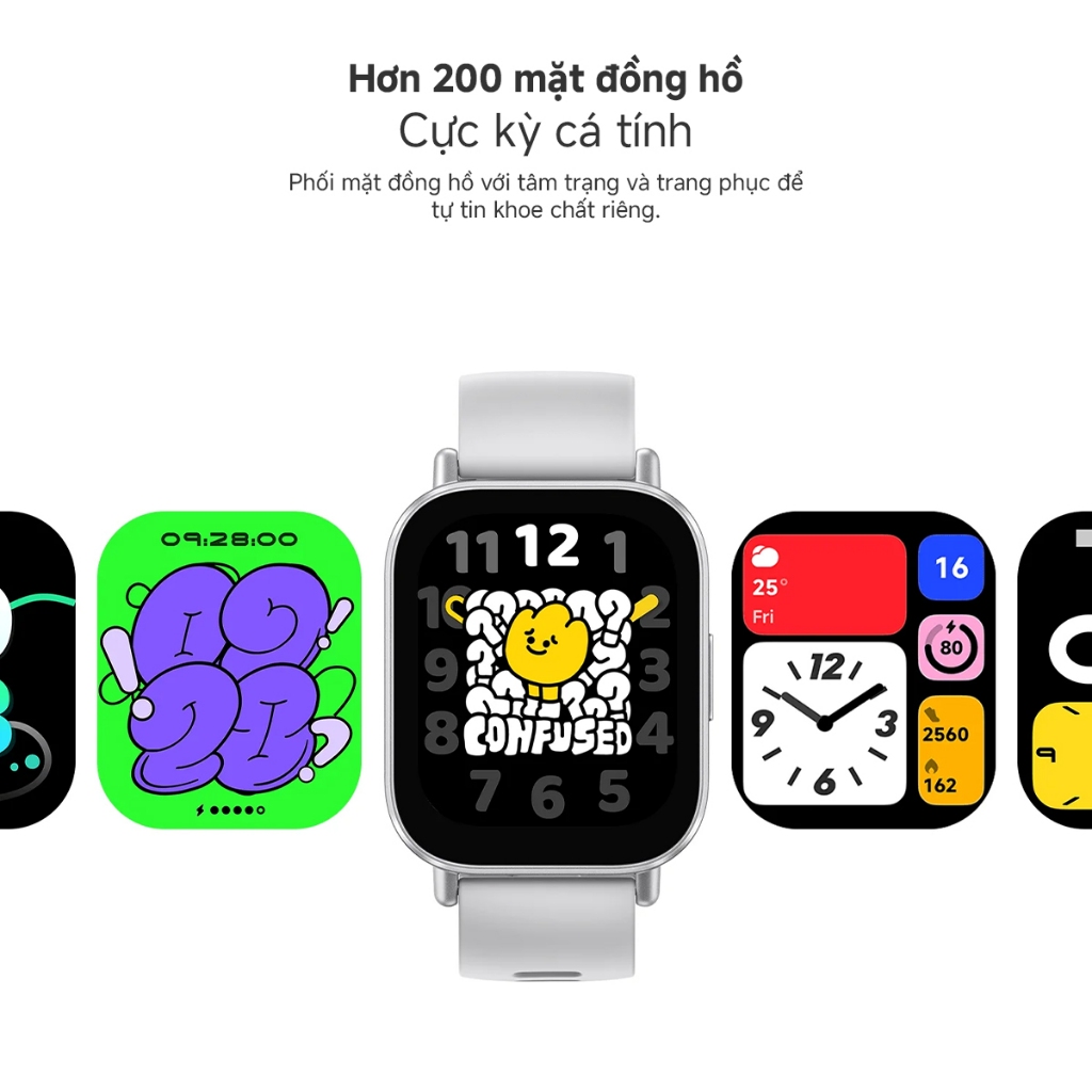 Ảnh Đồng Hồ Thông Minh Xiaomi Redmi Watch 5 ACTIVE - Hàng Chính Hãng, Bản Quốc Tế Tiếng Việt 4