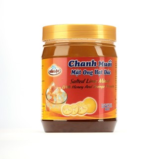 CHANH MUỐI MẬT ONG HẠT ĐÁC 900g TẤN LỘC
