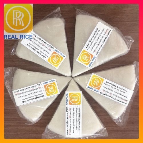 HCM]-Bánh Tráng Gói Ram Quảng Ngãi; loại cắt sẵn; mỏng mềm, 50 cái