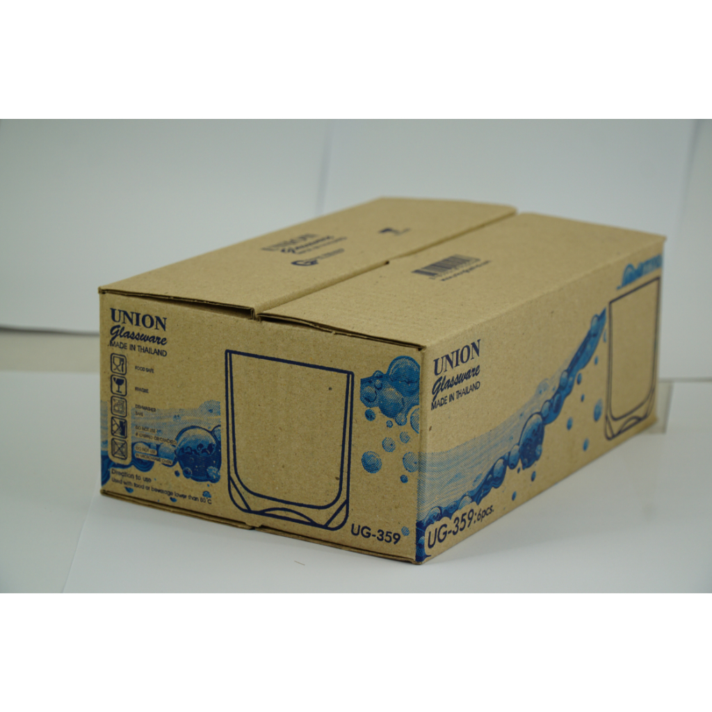 Bộ 6 cốc thủy tinh 250ml [Quà Tặng Thương Hiệu], bộ 6 ly thủy tinh chịu nhiệt tốt