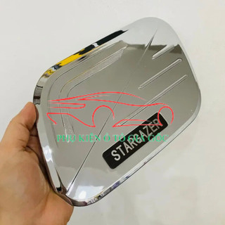 Ốp nắp bình xăng xe Hyundai Stargazer 2022, 2023, 2024, 2025 mạ crom cao cấp, sáng bóng