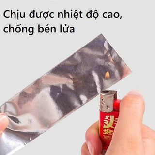 Cuộn băng keo nhôm bạc dán viền bếp chống thấm nước , BĂNG KEO DÁN BỒN BẠC - BĂNGKEO24