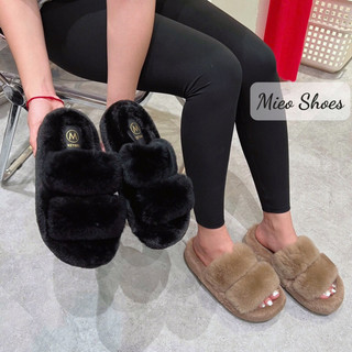 ( Có Sẵn ) Dép Lông Cao Cấp Fullbox QC / Mieo Shoes D2787 D2788 D2796 D2797