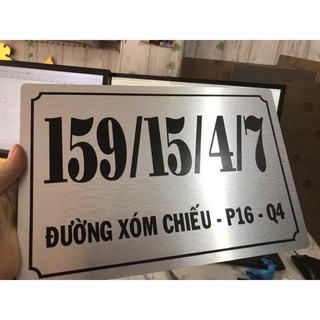 ( Giao hỏa tốc) Bảng alu gương kt 30*20cm, 18*20cm, 18*25cm