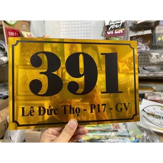 ( Giao hỏa tốc) Bảng alu gương kt 30*20cm, 18*20cm, 18*25cm
