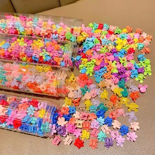 Hộp 100 Kẹp Tóc Mini Nhiều Màu Dễ Thương Cho Bé Gái, KẸP TÓC SẮC MÀU CHO BÉ GÁI - KEPTOCCHOBE869