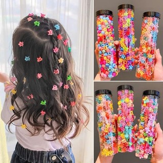 Hộp 100 Kẹp Tóc Mini Nhiều Màu Dễ Thương Cho Bé Gái, KẸP TÓC SẮC MÀU CHO BÉ GÁI - KEPTOCCHOBE869