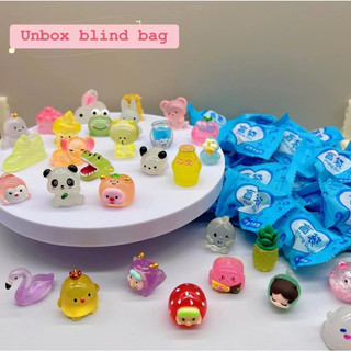 [Dạ quang] Túi mù mini mẫu dạ quang, túi kẹo bóc quà bí mật mẫu dạ quang, blind bag kẹo bóc quà test nhân phẩm cho bé