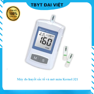 Máy Đo Huyết Sắc Tố và Mỡ Máu Kernel 321 Xuất Xứ Trung Quốc Bảo Hành Chính Hãng 12 Tháng