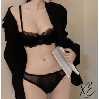 Đồ nội y (S2) - Bộ đồ lót ren gợi cảm mút mỏng nâng ngực