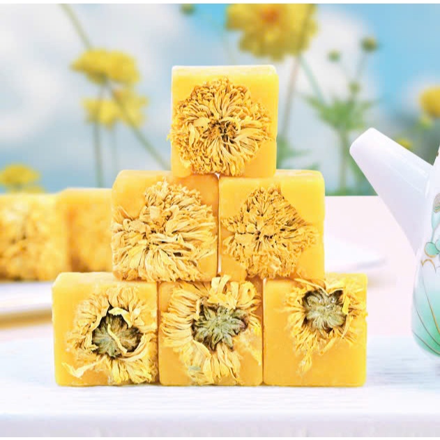 500g Viên đường phèn cúc vàng mật ong Tiệm trà An Chi giúp Thanh Nhiệt, Cải Thiện Giấc Ngủ