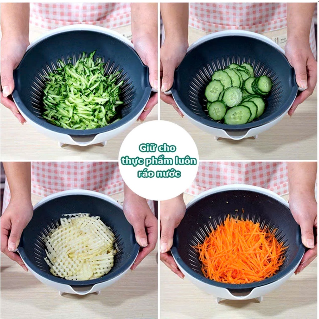 BỘ DỤNG CỤ BÀO SỢI 9 MÓN- Bộ Dụng Cụ Bào Sợi Thực Phẩm Tiện Lợi An Toàn Dành Cho Nhà Bếp - MA: BONAOCORO