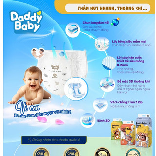 BỈM QUẦN/ DÁN DADDY BABY S56/M44/L42/XL40/XXL38/XXXL36