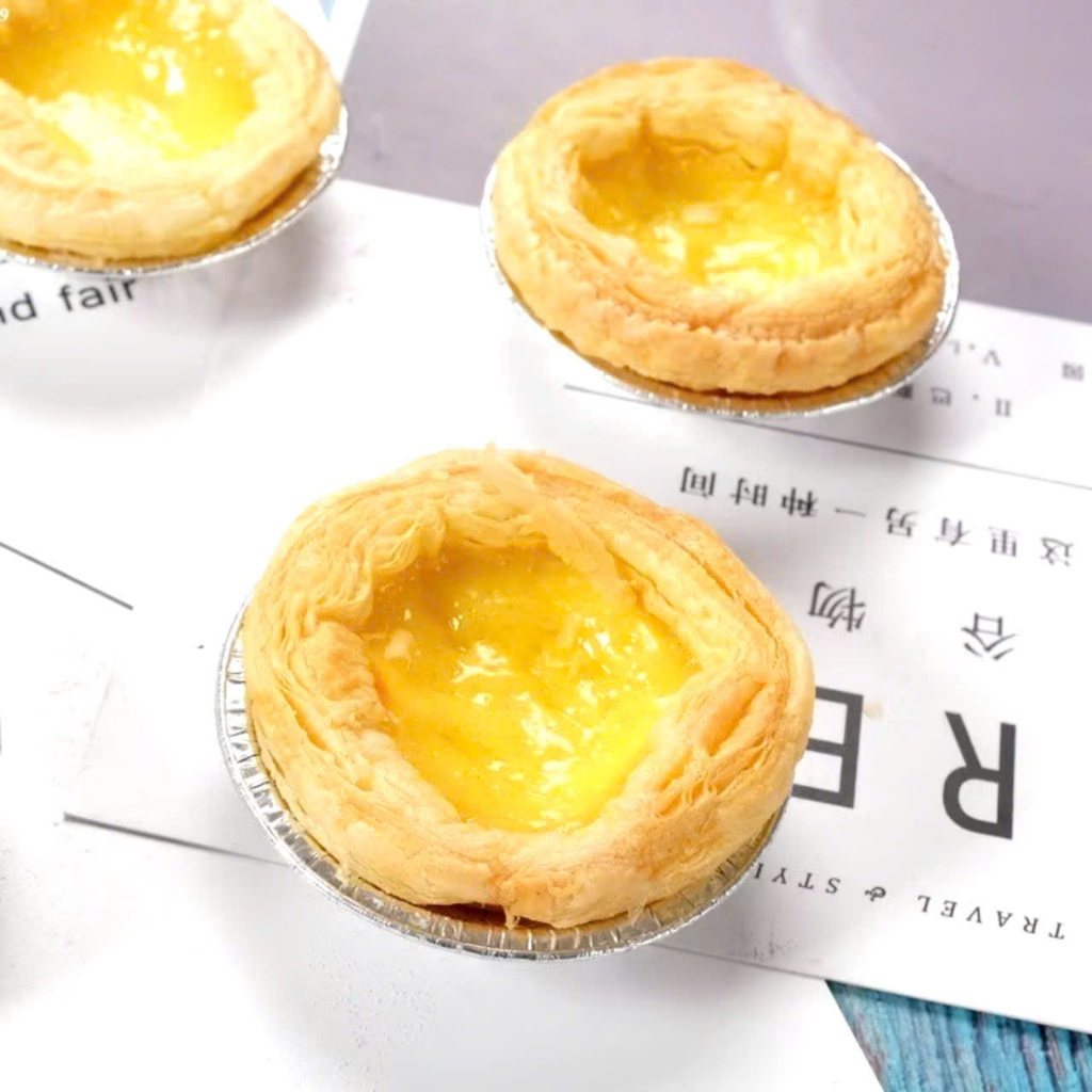 KHUÔN GIẤY BẠC LÀM BÁNH - Set 250 Khuôn giấy bạc Làm Bánh Tart Bằng Lá Nhôm - Đế- Chén Giấy Bạc - BAT BAC NUONG