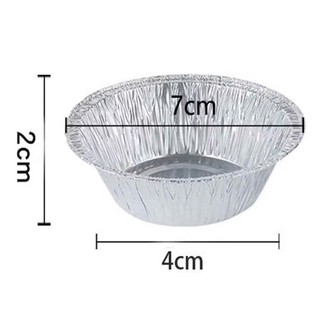 Chén Khuôn giấy bạc nướng thực phẩm, nướng hàu..., 250 BÁT GIẤY BẠC LÀM BÁNH - MÃ: KHUONBATBAC2