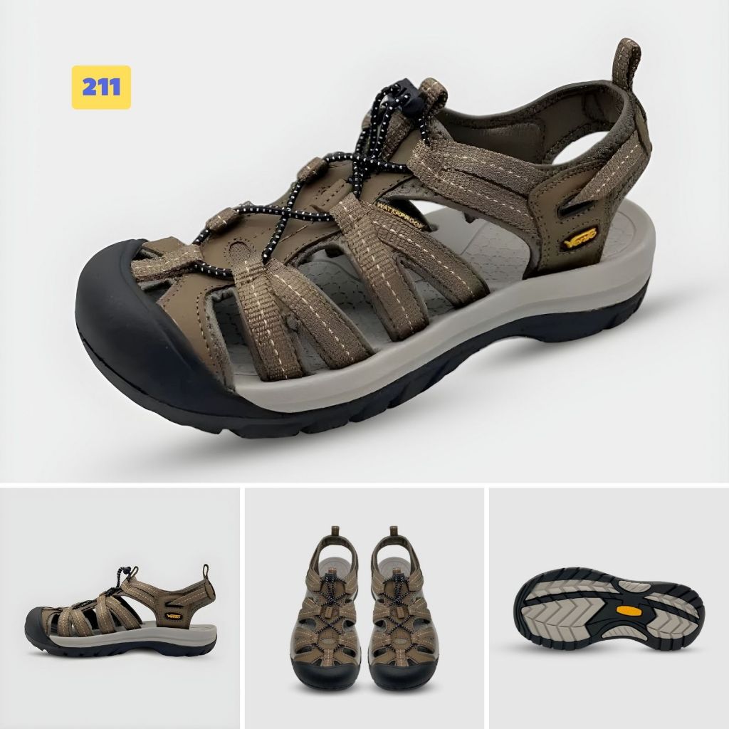 Ảnh Sandal nam Vento bít mũi SD08003Br có big size 44 | Vento  Optimus SD08003 3