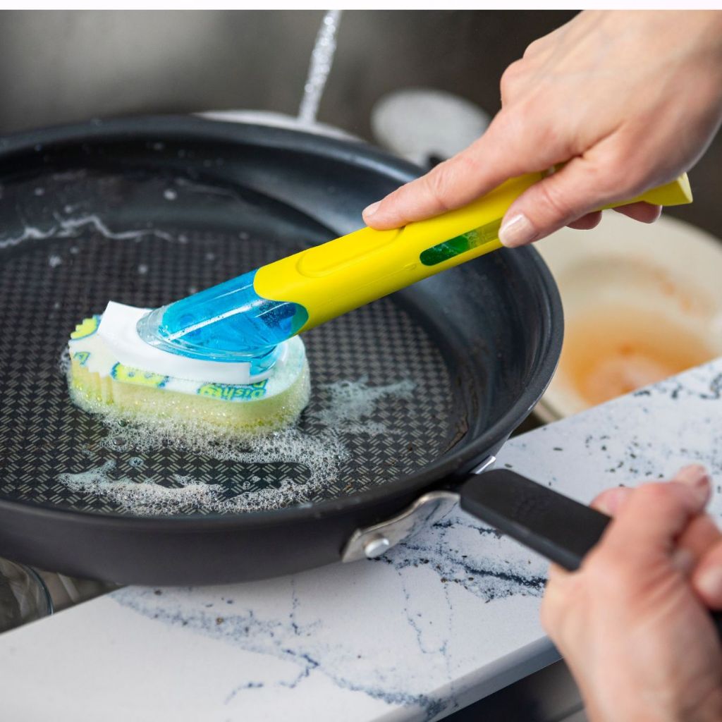 Cây cọ rửa Scrub Daddy Dish Daddy - đa năng rửa bình lọ, chén và dĩa | BigBuy360 - bigbuy360.vn