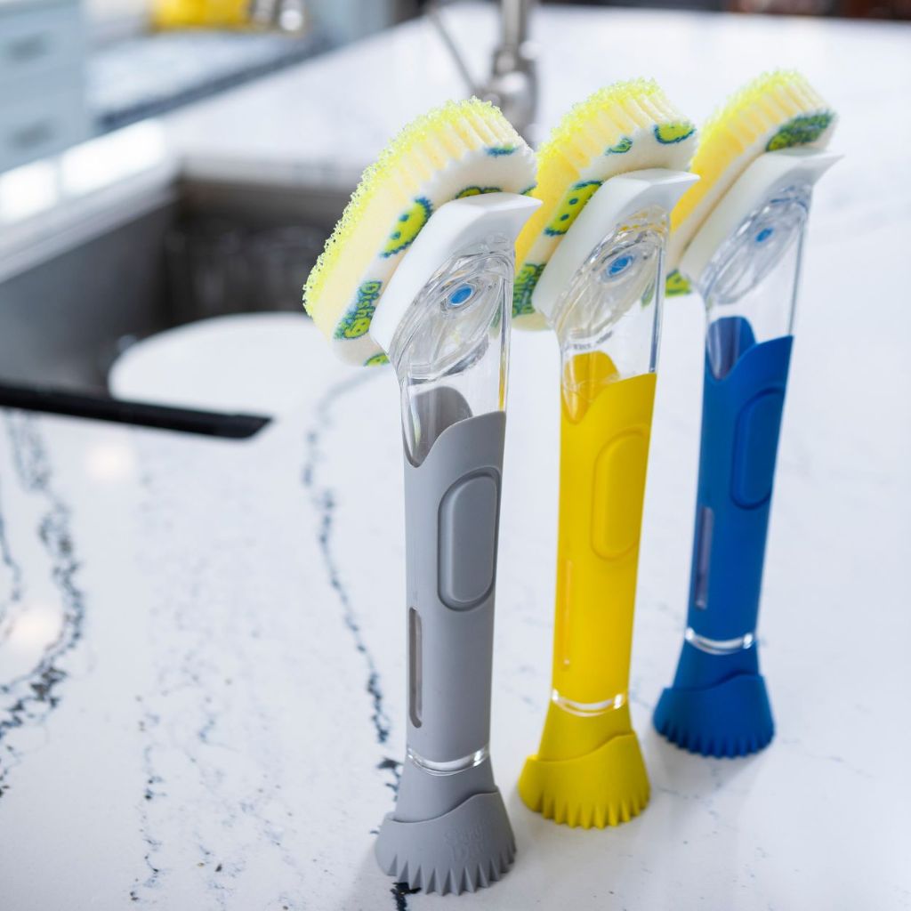 Cây cọ rửa Scrub Daddy Dish Daddy - đa năng rửa bình lọ, chén và dĩa | BigBuy360 - bigbuy360.vn