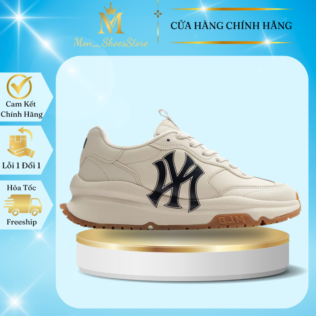 [ Best Quality ] Giày MLB Runner, giày thể thao nam nữ MLB Runner đế tăng chiều cao 5cm