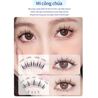 [Y279] Mi Giả Cụm MLEN DIARY ( Thỏ Đáng Yêu ) - Mềm Mai, Mỏng nhẹ, Có Thể Tái Sử Dụng