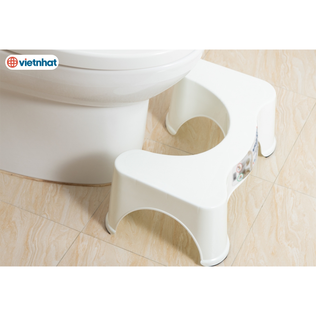 Ghế Kê Chân Toilet Có Mút Chống Trượt Chính Hãng VIỆT NHẬT (Mã 2136)