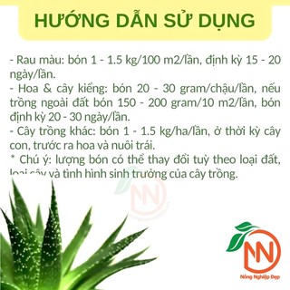Phân Bón NPK 20-20-15+TE Đầu Trâu Gói 500g-1kg | Bán Lẻ Từ Bao 50kg | Kích Sinh Trưởng, Phục Hồi Cây