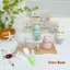 Máy Xay Cocobear 8 Lưỡi Dao Mimi Cối Thủy Tinh 0.3L, Máy Xay Cocobear Đa Năng Xay Đồ Ăn Dặm Cho Bé