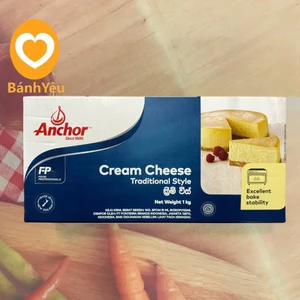 Cream cheese Anchor 1kg/Phô Mai Kem Anchor 1kg làm bánh,. - DL22