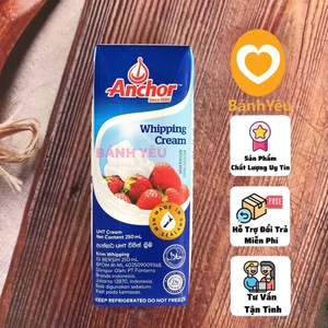 Whipping Anchor 200ml làm kem trang trí bánh kem - DL02