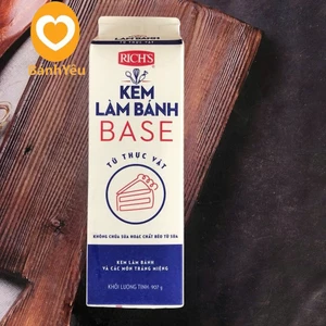 Kem Topping Rich's Base làm bánh 907g - DL10