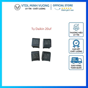 Tụ điều hòa Daikin 20uf 450V DC ( loại tốt )