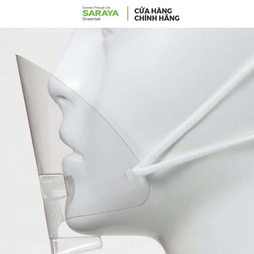 Ảnh Khẩu trang Asahi bằng nhựa trong suốt ngăn giọt bắn (Plastic Mask) - 30 cái/hộp 4