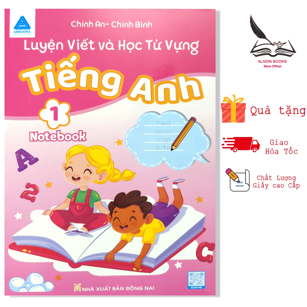 Sách-Luyện Viết Và Học Từ Vựng Tiếng Anh 1 Notebook