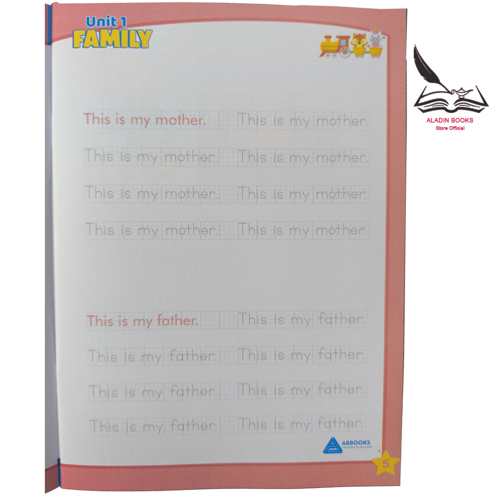 Sách-Luyện Viết Và Học Từ Vựng Tiếng Anh 1 Notebook