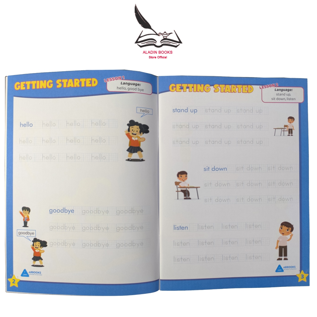 Sách-Luyện Viết Và Học Từ Vựng Tiếng Anh 1 Notebook