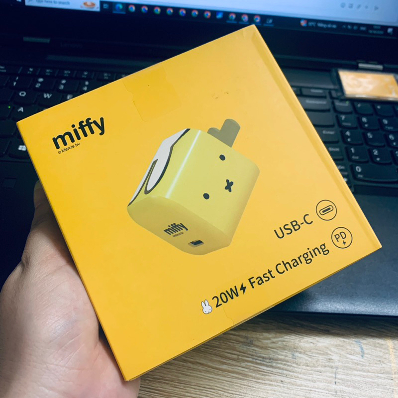 Củ Sạc Nhanh 20W MiPOW Miffy Công Nghệ GaN Cổng Type-C PD - Thiết Kế Mini