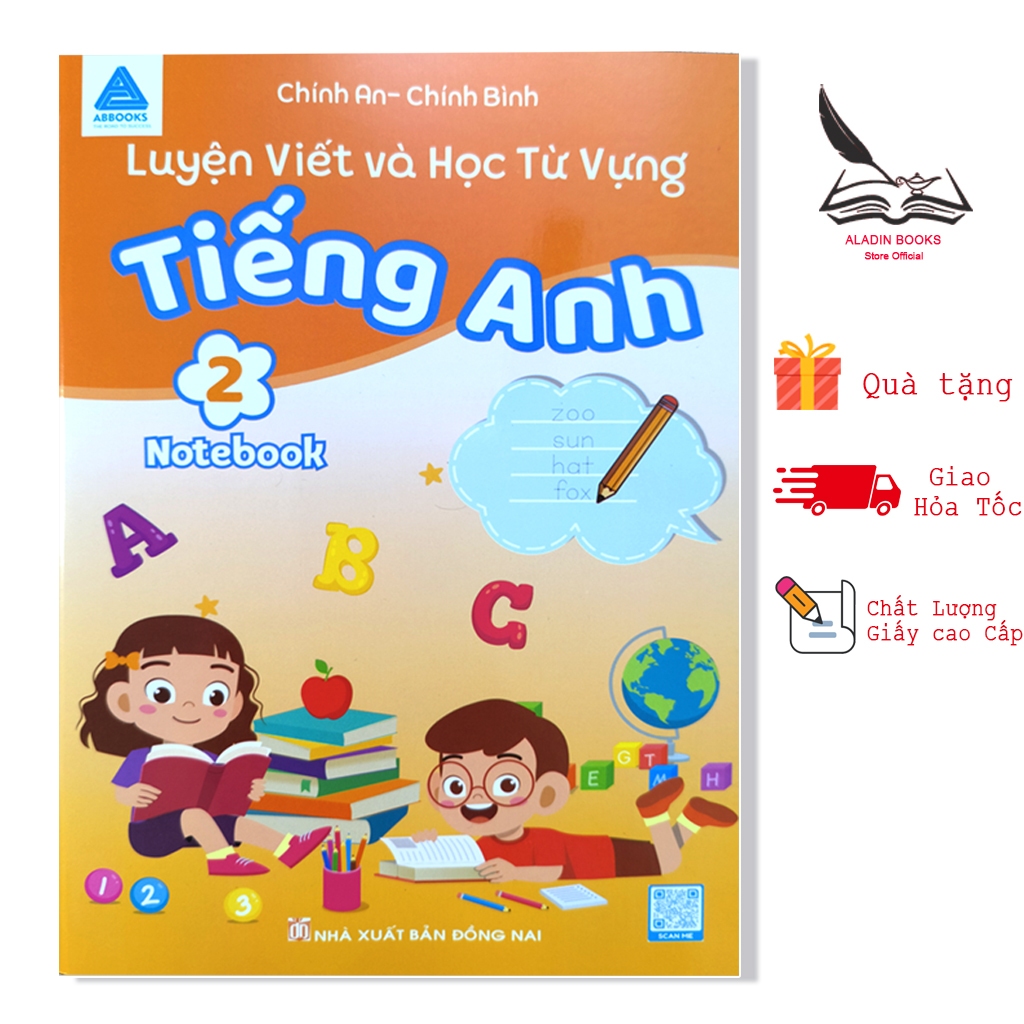 Sách-Luyện Viết Và Học Từ Vựng Tiếng Anh 2 Notebook