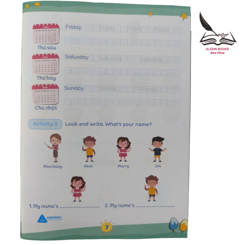 Sách- Tập Viết Tiếng Anh Family And Friends Notebook Lớp 2