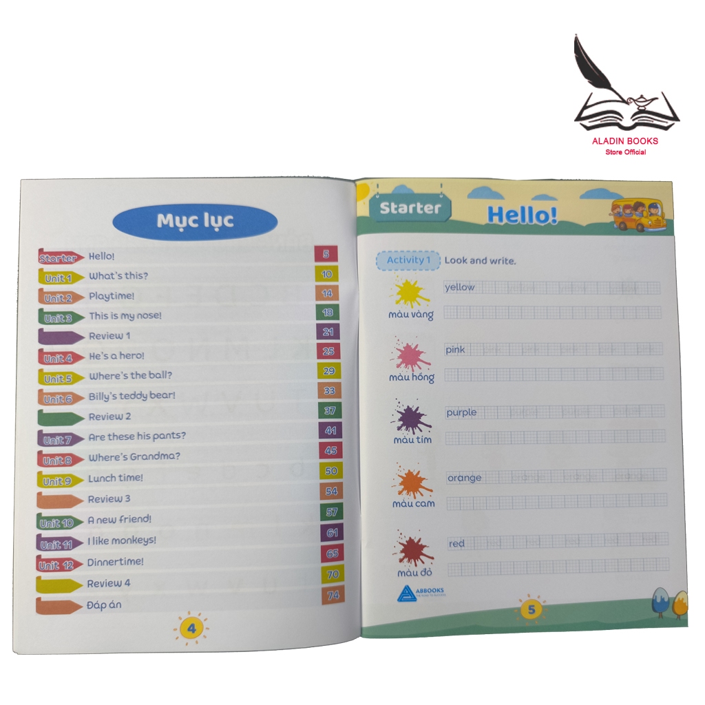 Sách- Tập Viết Tiếng Anh Family And Friends Notebook Lớp 2