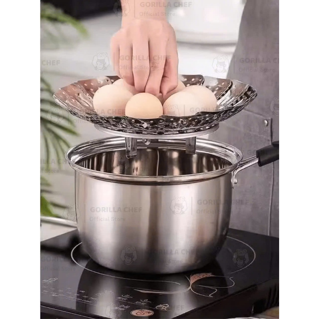 Xửng Hấp, Vỉ Khay Hấp Inox Gấp Xòe Tiện Dụng, Phù Hợp Với Mọi Kích Thước Nồi,  VỈ HẤP ĐỒ XÔI SIZE 26 - VIHAP248