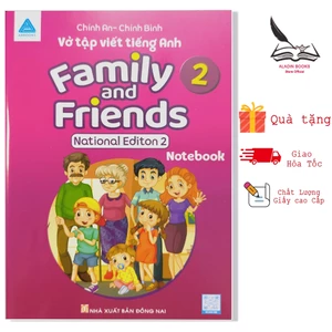 Sách- Tập Viết Tiếng Anh Family And Friends Notebook Lớp 2