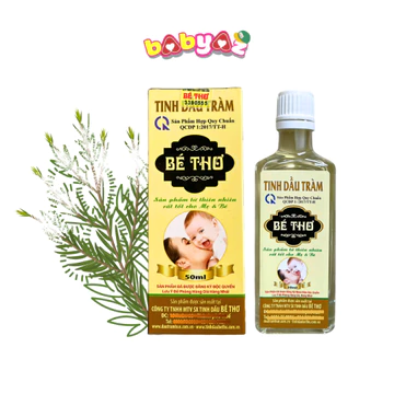 Dầu Tràm Cho Bé Dầu Tràm Bé Thơ Tinh Dầu Tràm Huế Chai 50ml 100ml